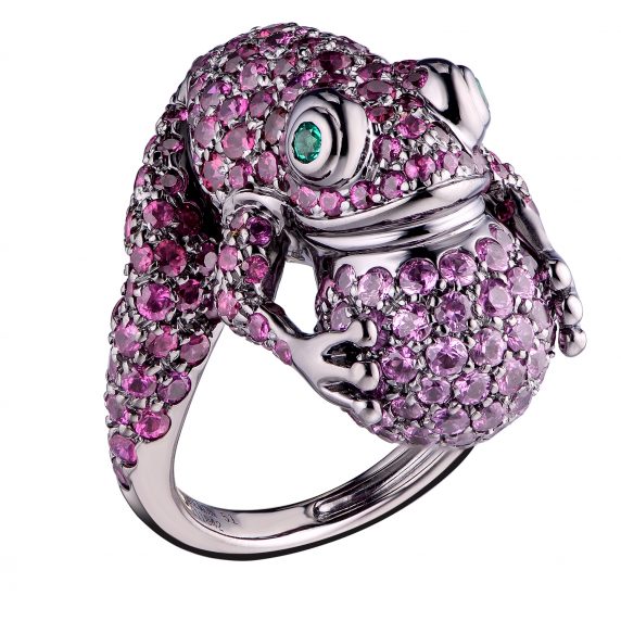 Кольцо Boucheron Frog Ring(1004) №4