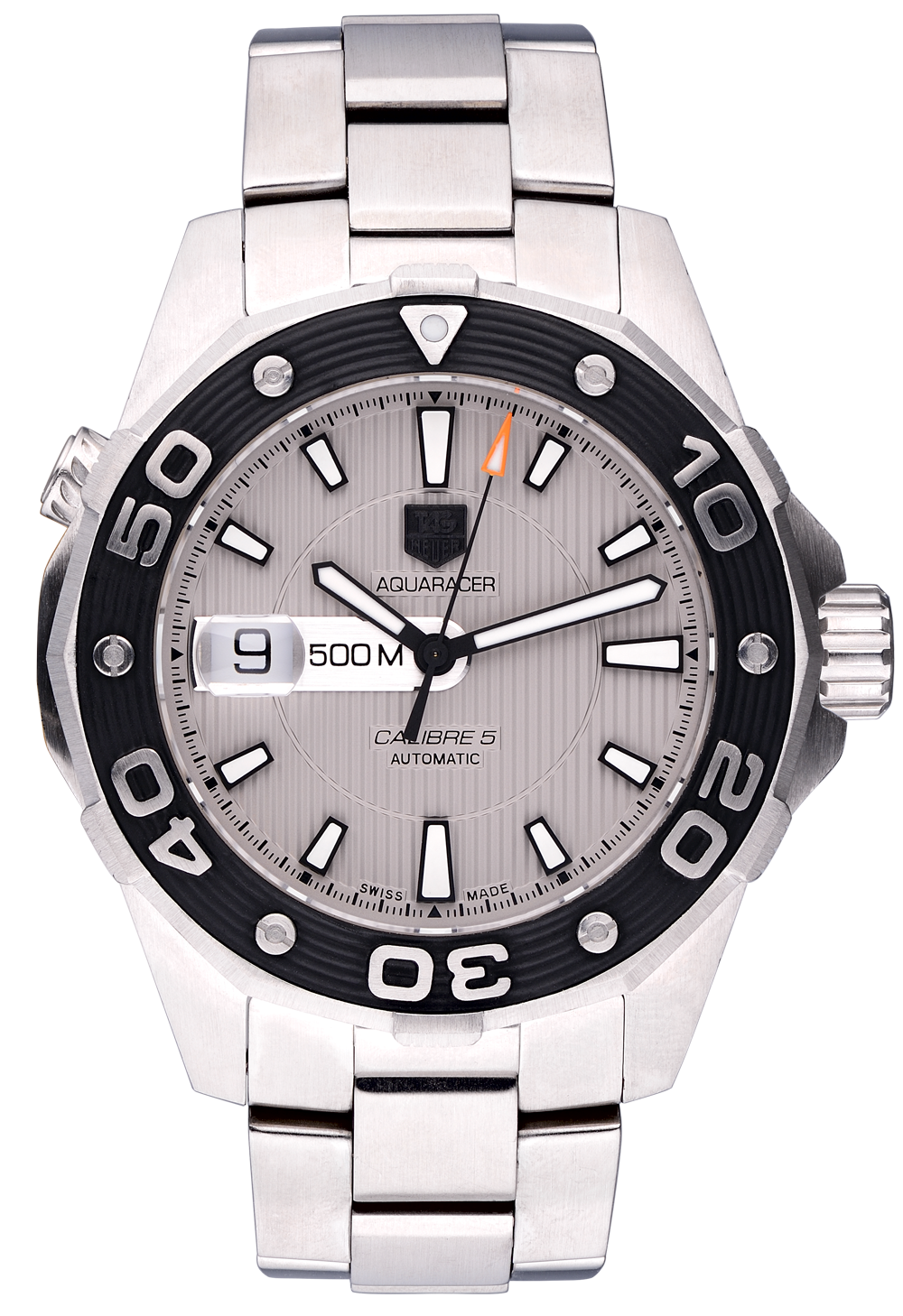 Швейцарские часы Tag Heuer Aquaracer 500m Calibre 5 WAJ2111(980) №3