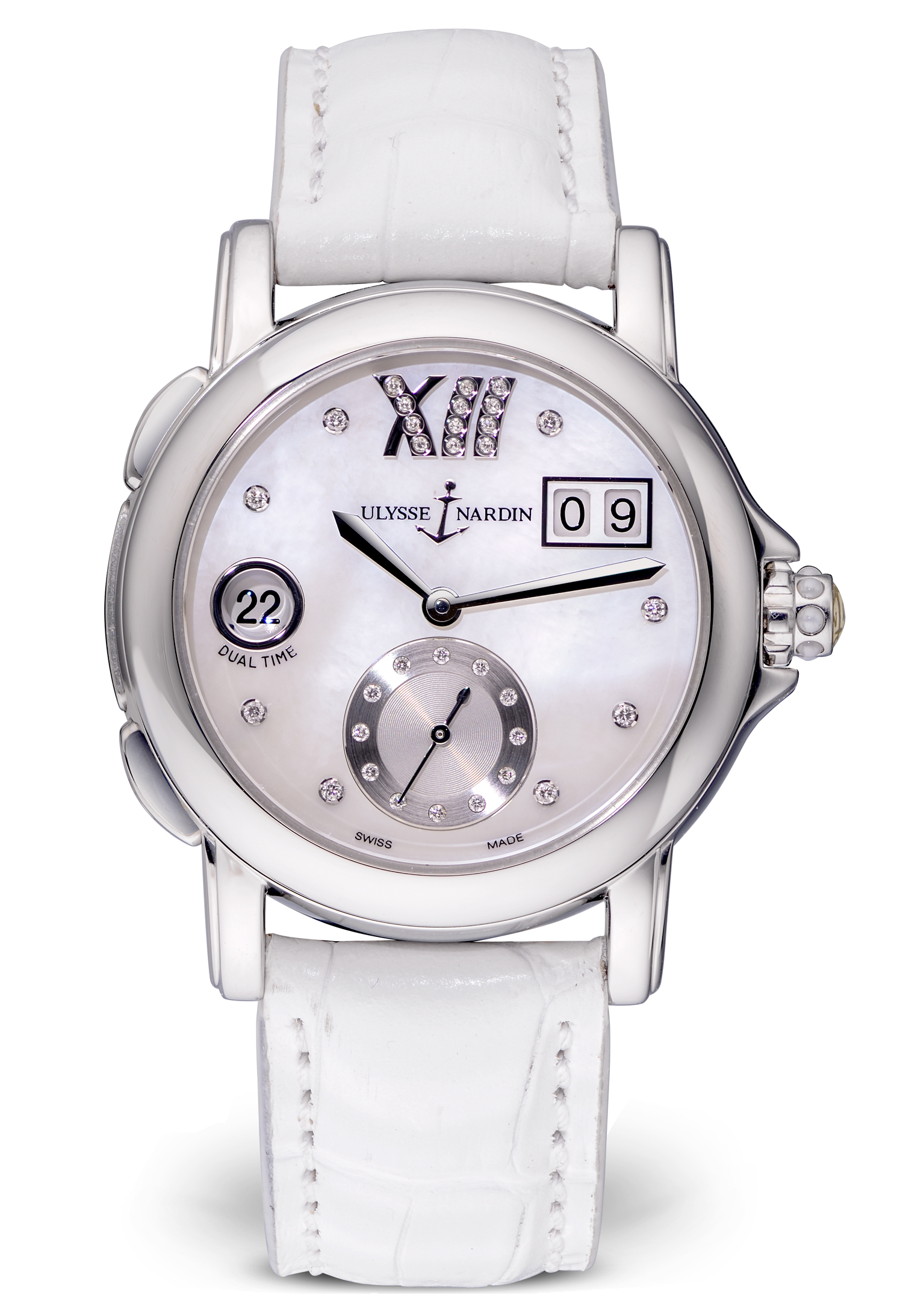 Швейцарские часы Ulysse Nardin Dual Time Lady 243-22(1317) №3
