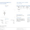 Крест Ralfdiamonds Medium из белого золота с бриллиантами 1,43 ct(1358) №2