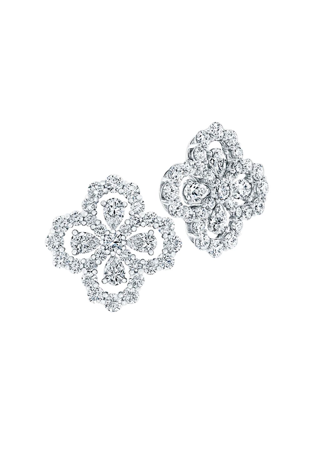 Серьги Harry Winston Diamond Loop Full Motif Diamond Earrings EADPRPMEL4C(1351) №3