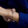 Браслет Cartier Juste In Clou White Gold Diamonds Bracelet B6048715(1200) №2
