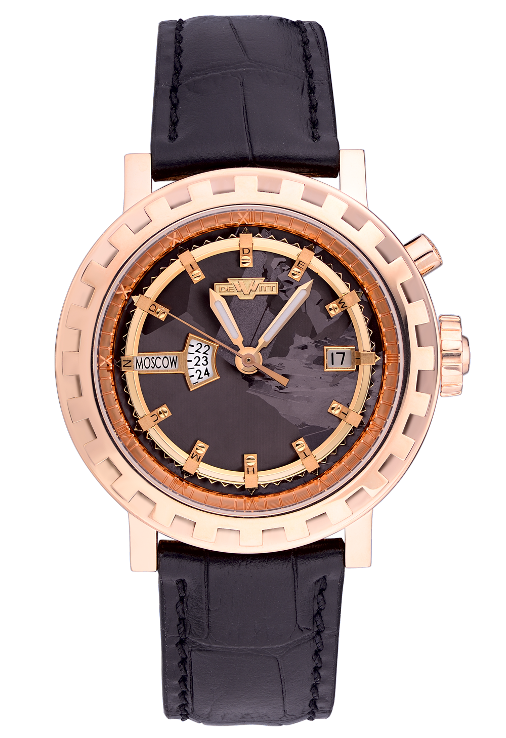 Швейцарские часы De Witt Academia Hora Mundi AC.2121.53(1099) №3