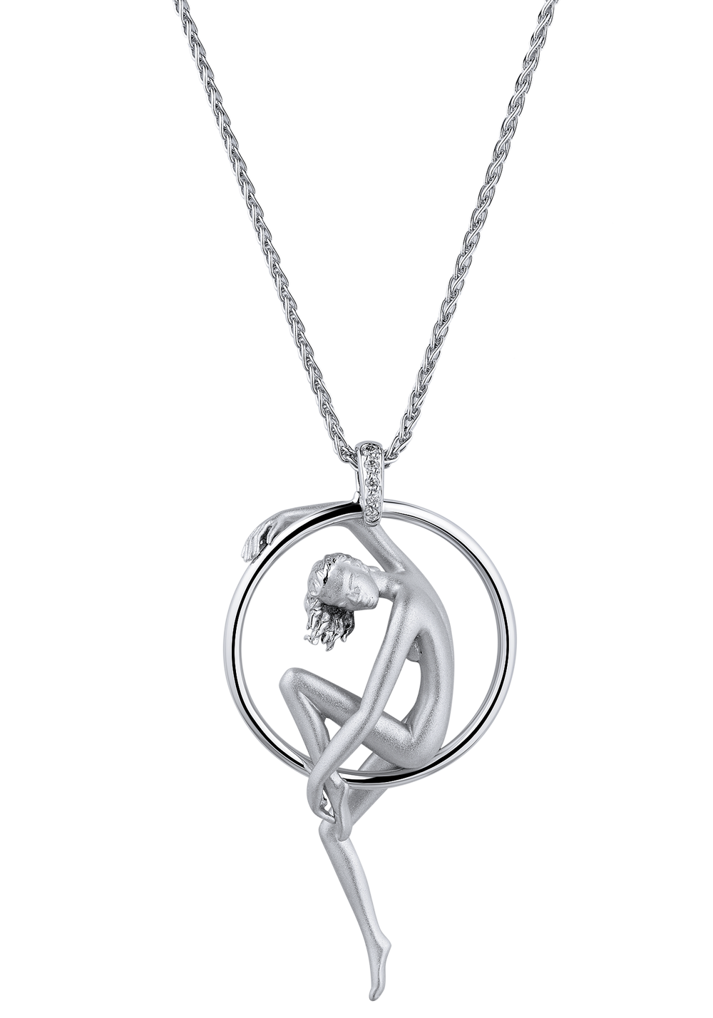 Подвеска Carrera y Carrera Lady in Circle Pendant(1361) №2