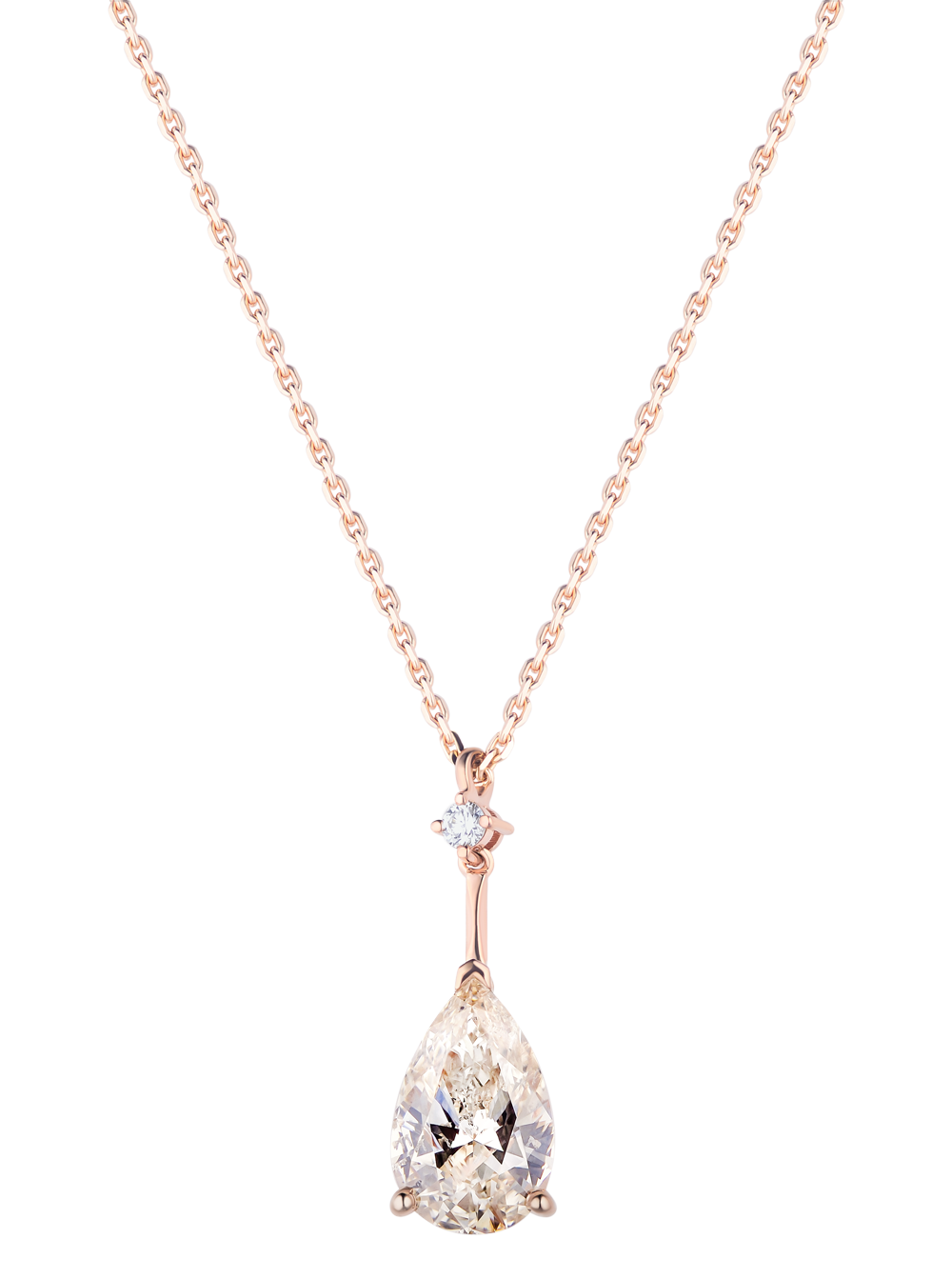 Кулон No name , Розовое золото 750 пробы, 2,05ct, LYB/I1(1378) №3