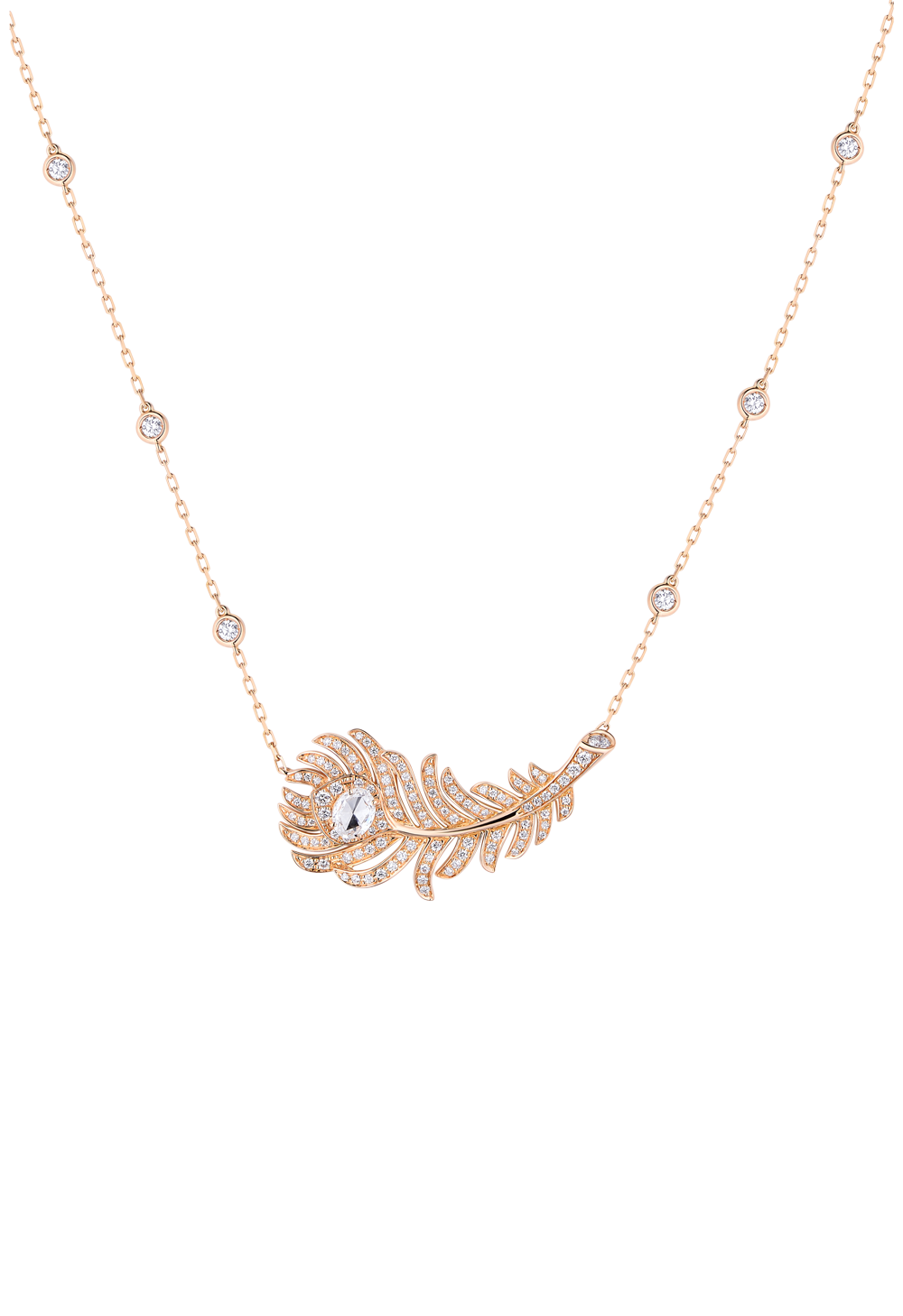Кулон Boucheron Plume de paon small JPN00602(1505) №5
