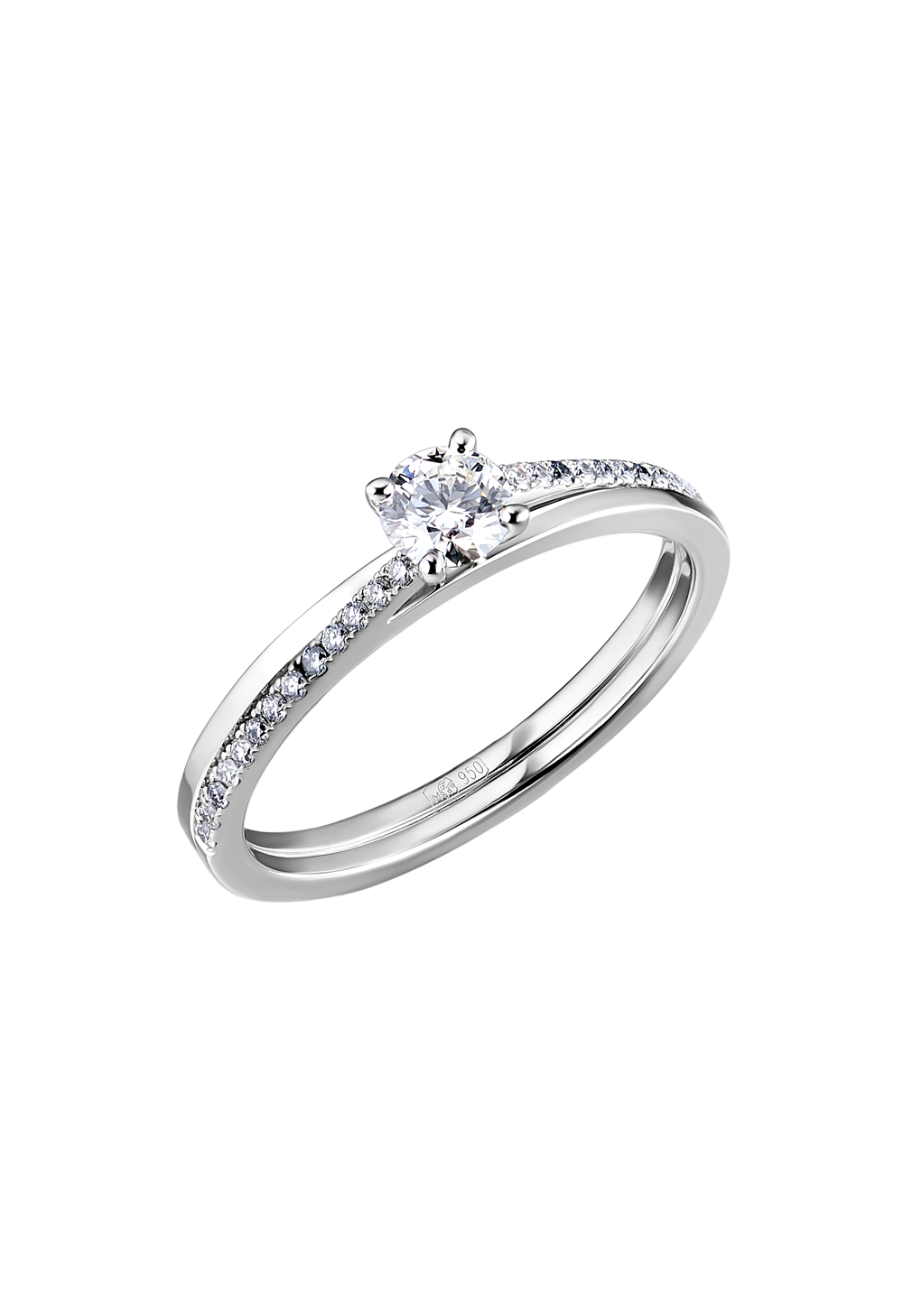 Кольцо De Beers The Promise Solitaire Diamond Ring(1508) №2