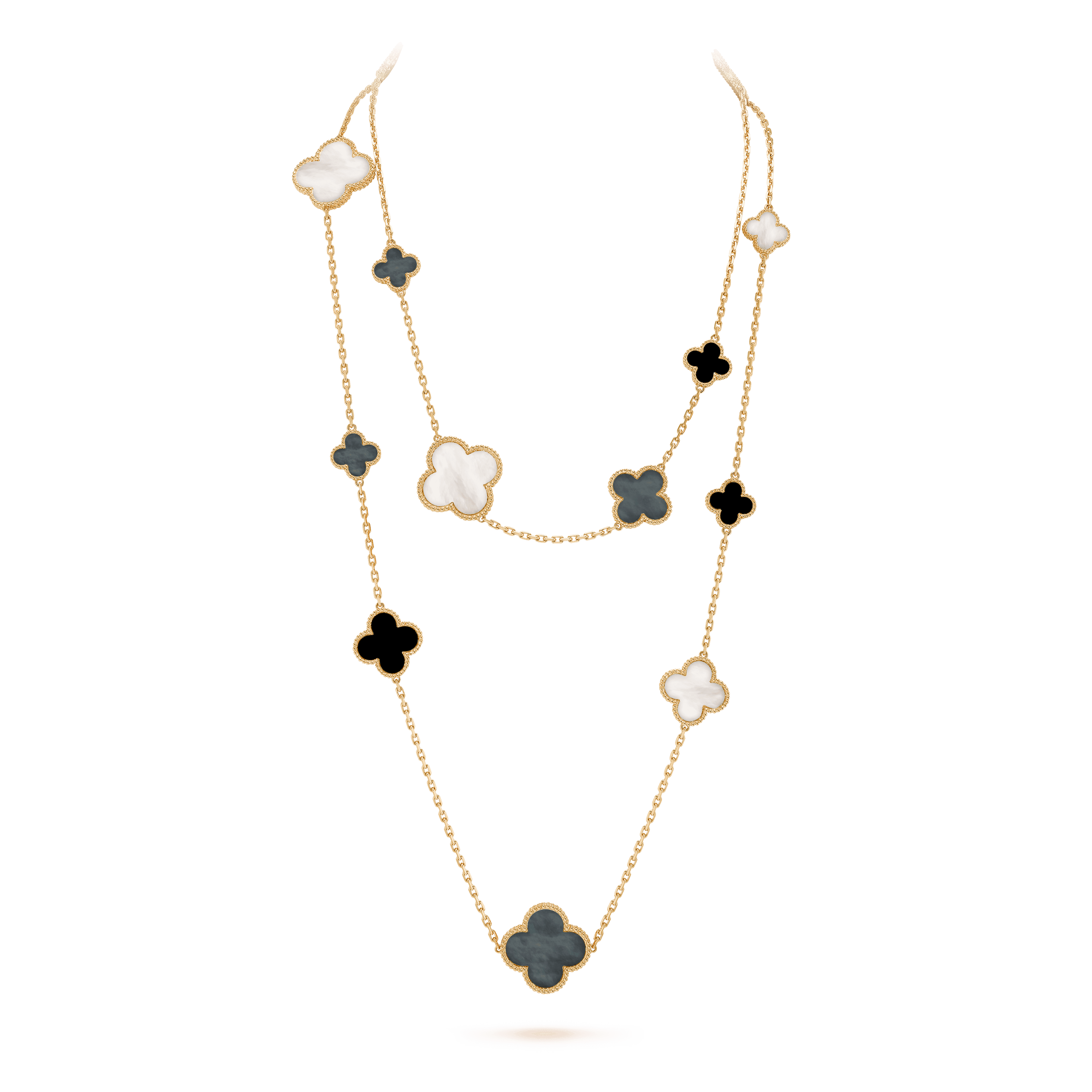 Колье Van Cleef & Arpels Magic Alhambra, 16 мотивов VCARD79400(3005) №8