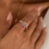  Bvlgari Sapphire Flower Ring AN853208(2992) №3
