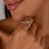  Bvlgari Sapphire Flower Ring AN853208(2992) №2