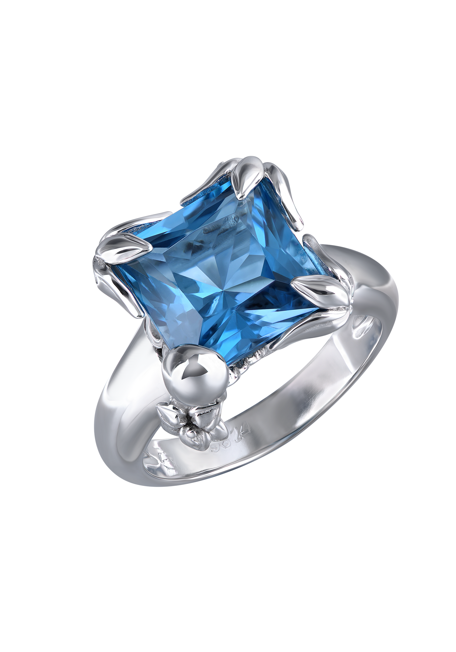 Кольцо Carrera y Carrera Jasmine Blue Topaz DA10394(6045) №5