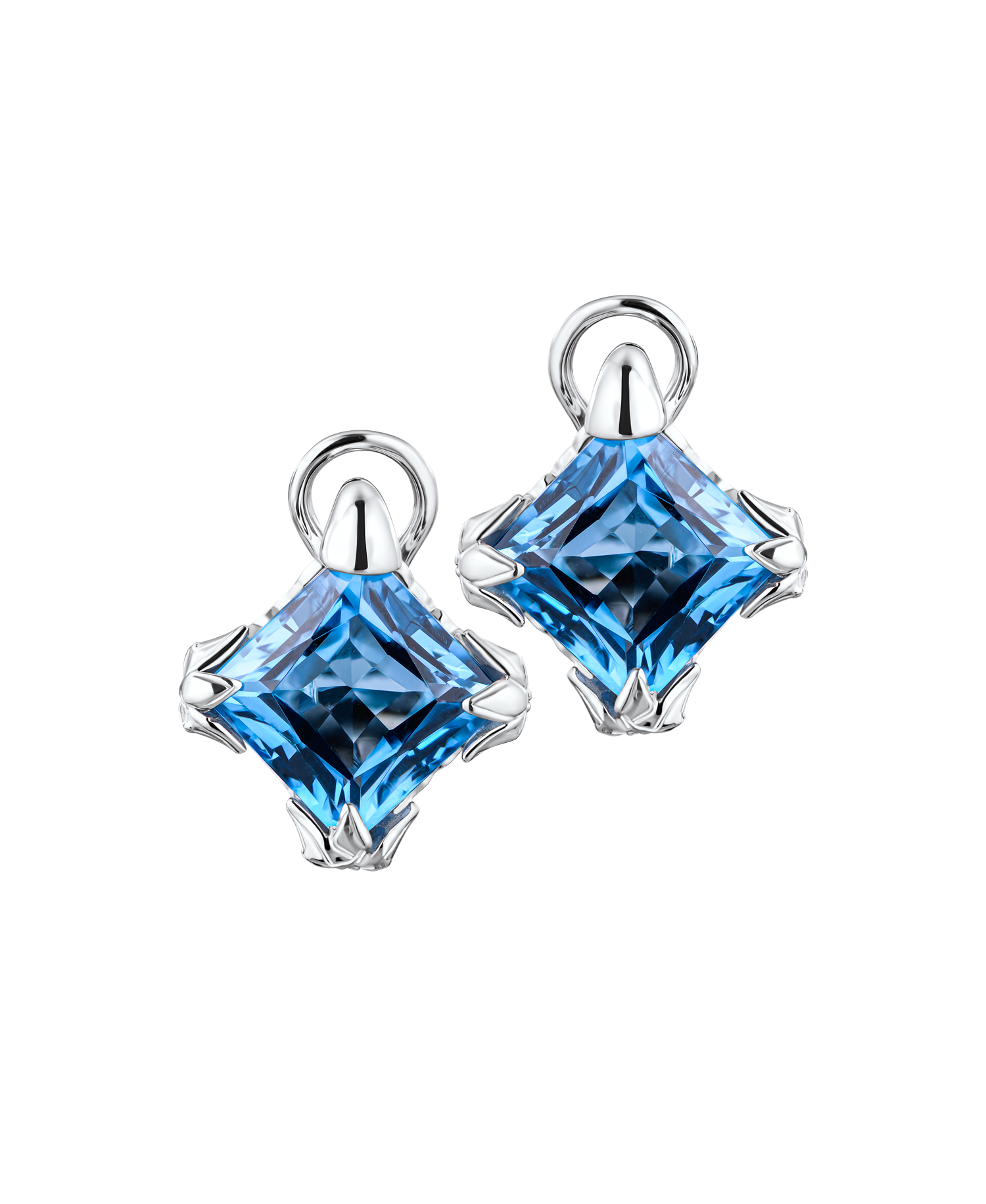Серьги Carrera y Carrera Jasmine Blue Topaz(6047) №5