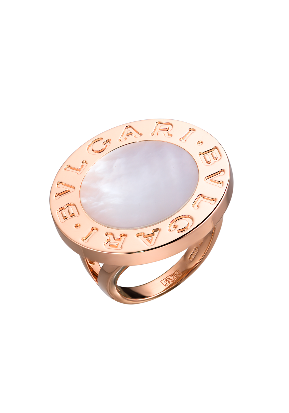 Кольцо Bvlgari  MOP Ring(13422) №3
