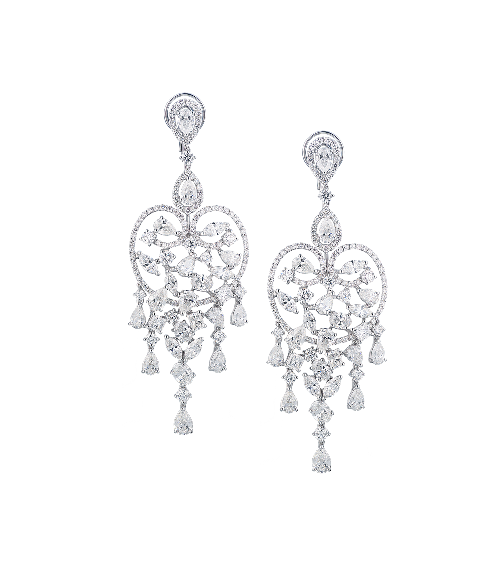 Серьги Crivelli Heart Diamonds Earrings 171-1729(17139) №3
