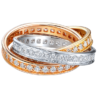 Кольцо Cartier Trinity de Ring B4075100(22289) №1