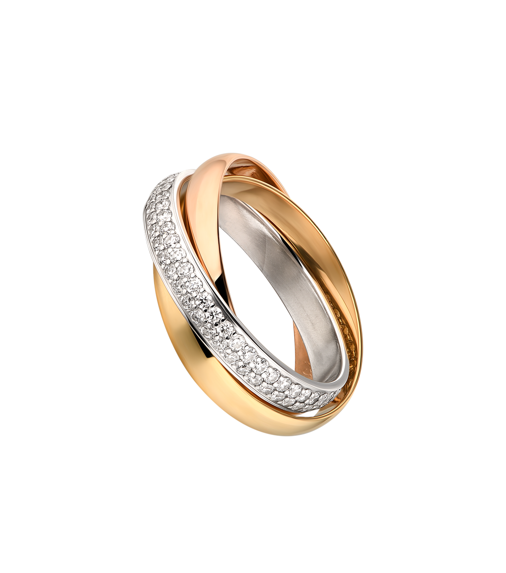  Cartier Trinity Ring B4235900(22478) №2
