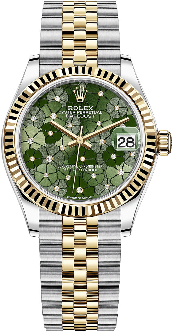 Швейцарские часы Rolex Datejust Olive Green Floral 278273(27353) №2