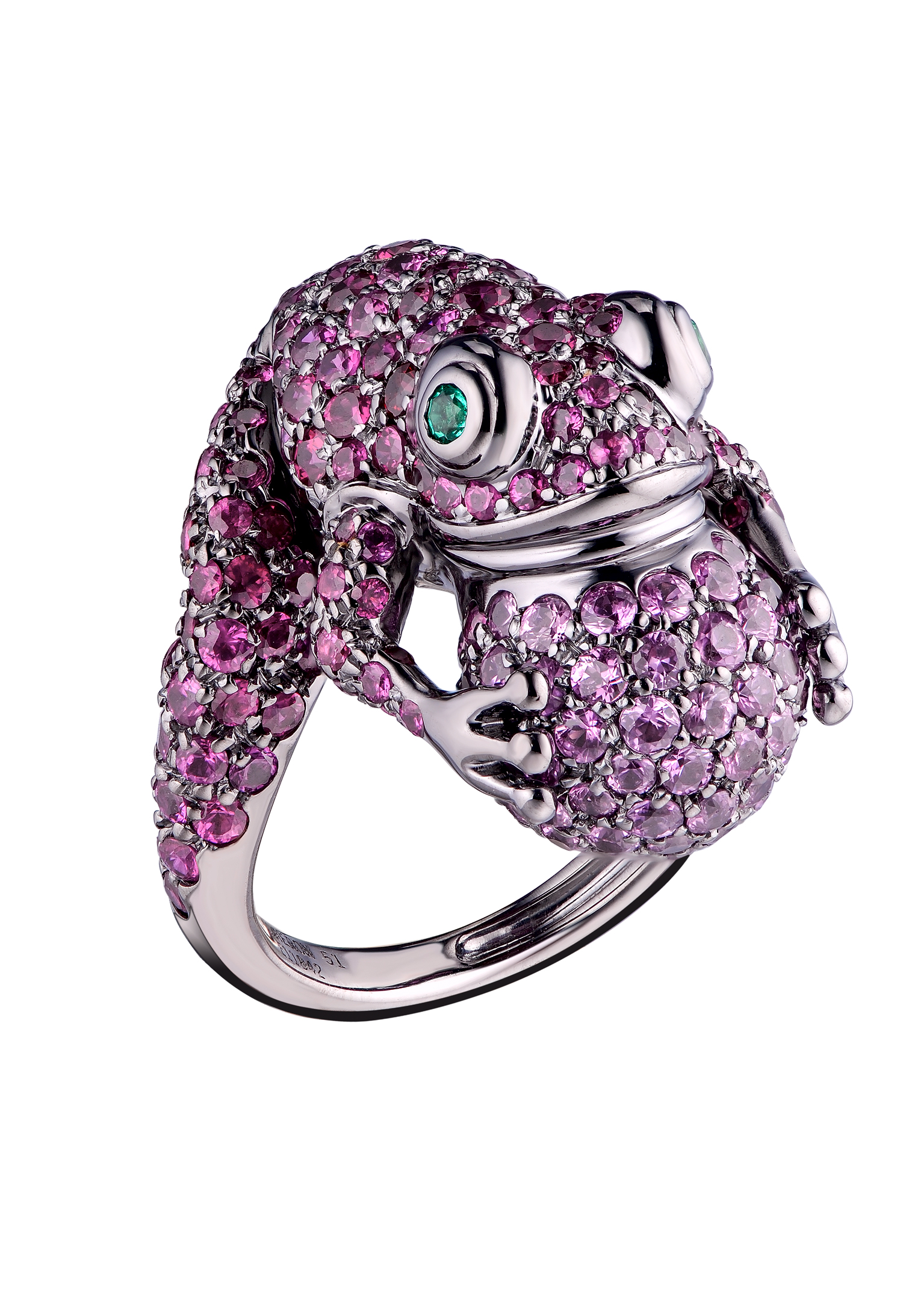 Кольцо No name В стиле Boucheron Frog Animal 02251(27351) №2