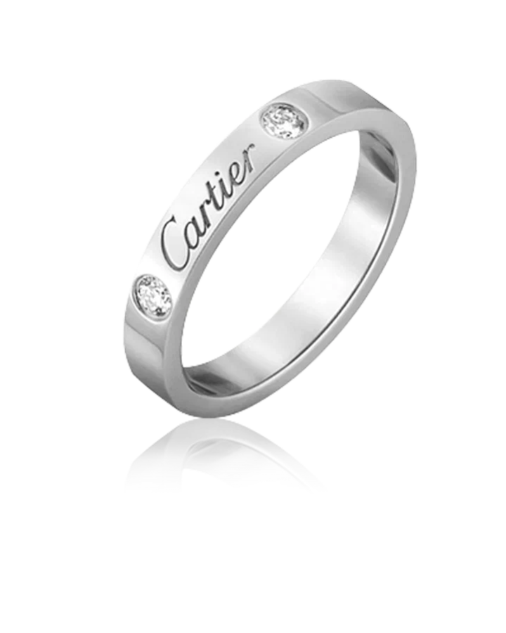 Кольцо Cartier Wedding Band Platinum B4077800(27296) №2