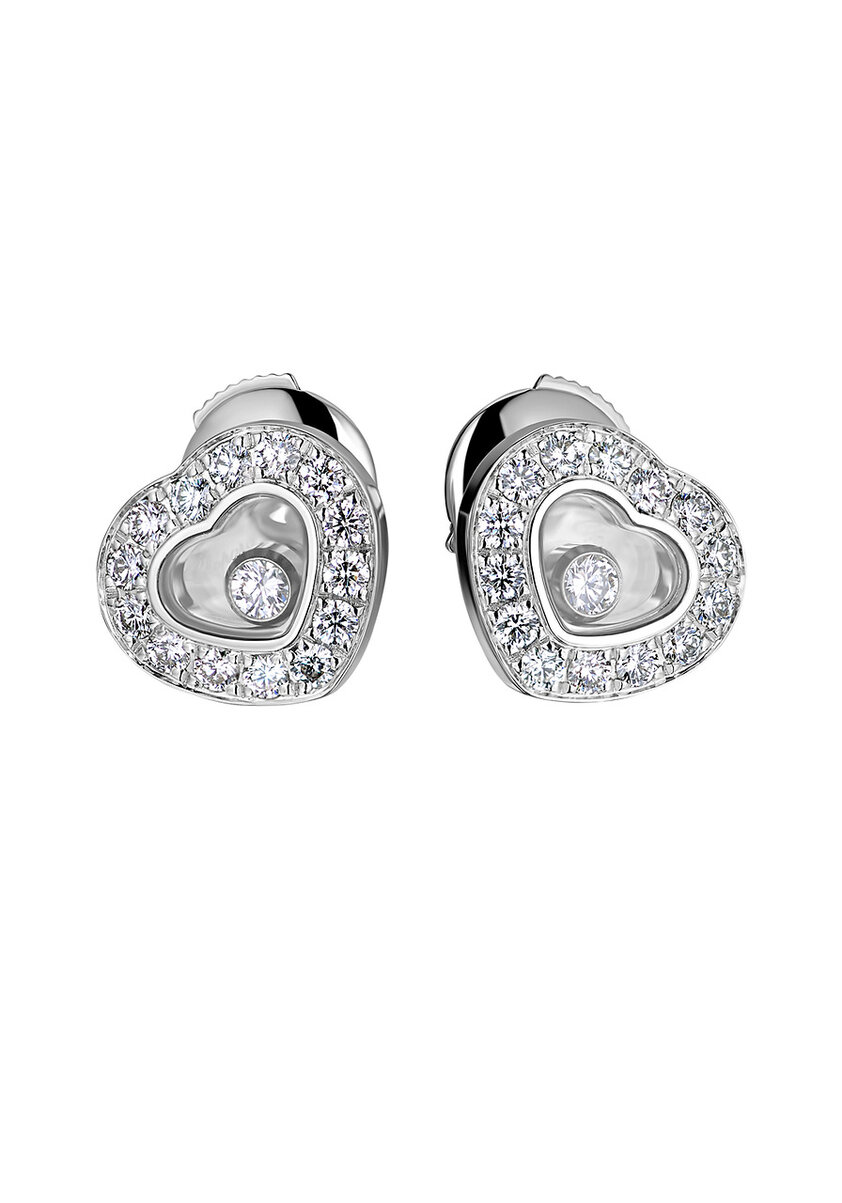 Серьги Chopard Happy Diamonds Hearts 83/1084(28527) №2
