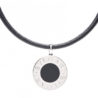 Подвеска Bvlgari Bulgari Bulgari MOP, onyx, stainless steel and gold necklace(31338) №2