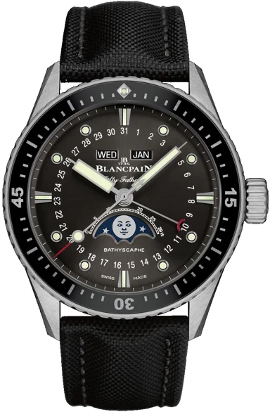 Швейцарские часы Blancpain Fifty Fathoms Bathyscaphe 5054-1110-B52A(33152) №2