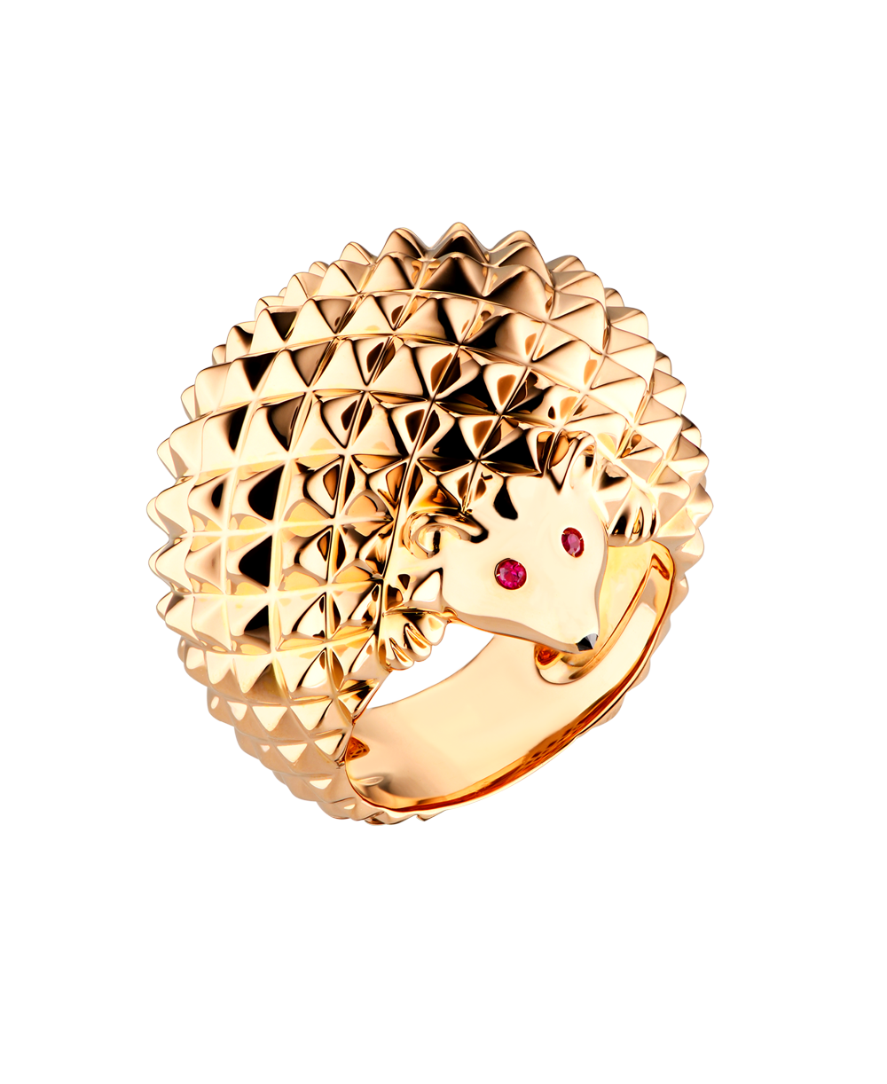 Кольцо No name В стиле Boucheron Hedgehog(35757) №8