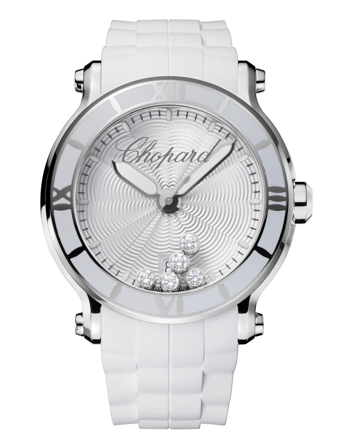 Швейцарские часы Chopard Happy Sport 5 Diamonds 288525-3002(35804) №2