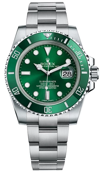 Швейцарские часы Rolex "Hulk" Submariner Date Steel Ceramic 116610LV(37384) №2