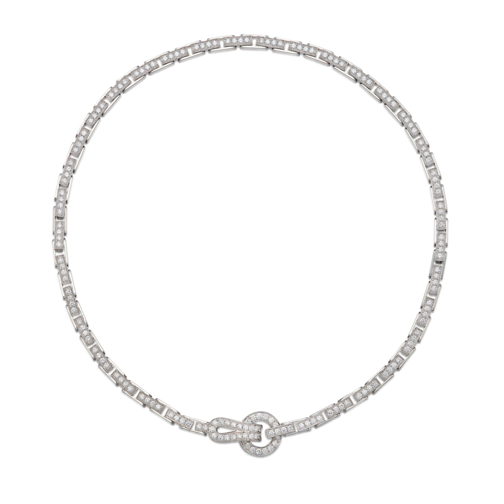 Колье Cartier Agrafe Necklace(36304) №4