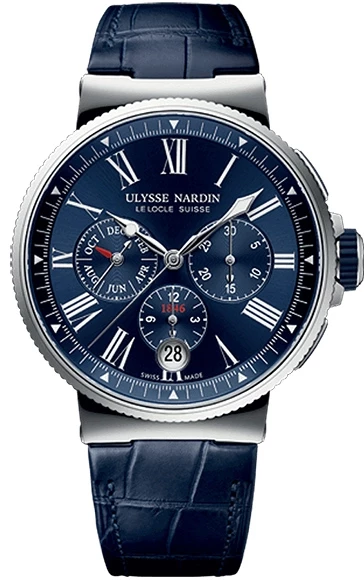 Швейцарские часы Ulysse Nardin Marine Chronograph 1533-150/43 V2-1268(36156) №2