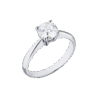 Кольцо No name Round Diamond Cut EGL2931037(40422) №1