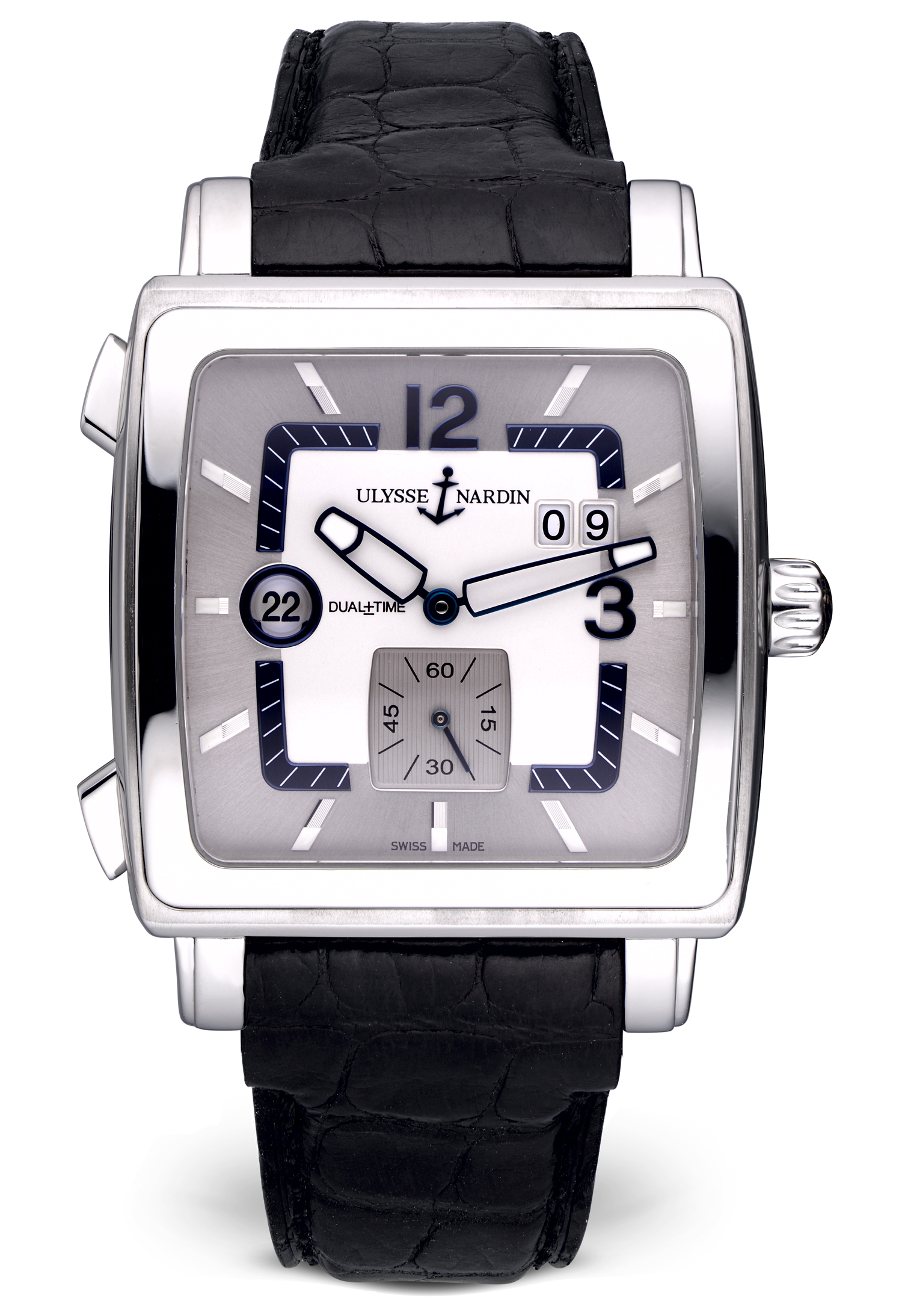 Швейцарские часы Ulysse Nardin Quadrato Dual Time 243-92(43019) №3