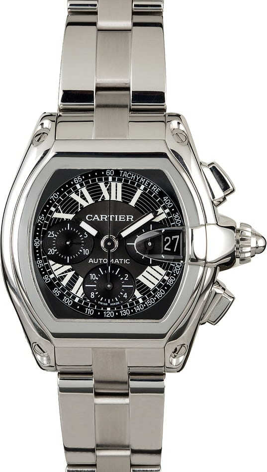 Швейцарские часы Cartier Roadster Chronograph 2618(42880) №4