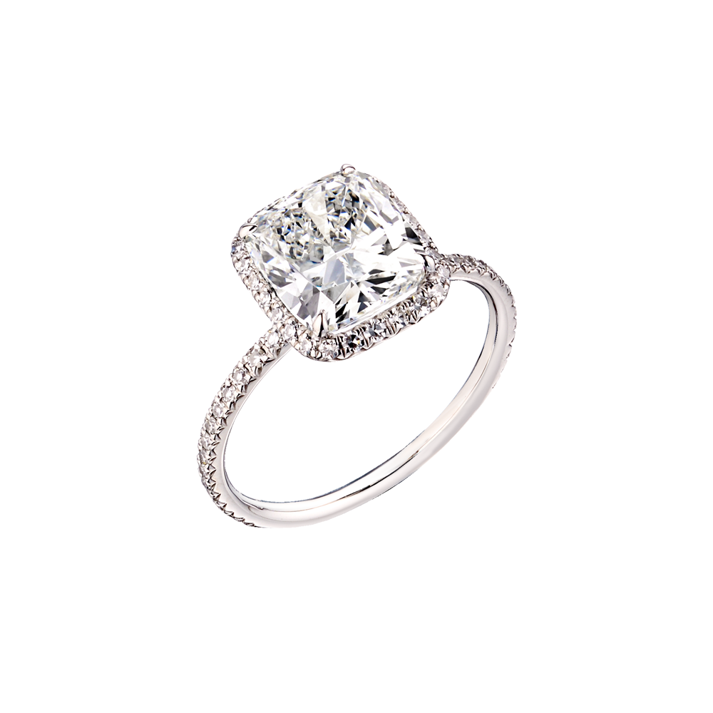 Кольцо No name Coushion Ring 3.05 ct 76201(43727) №3