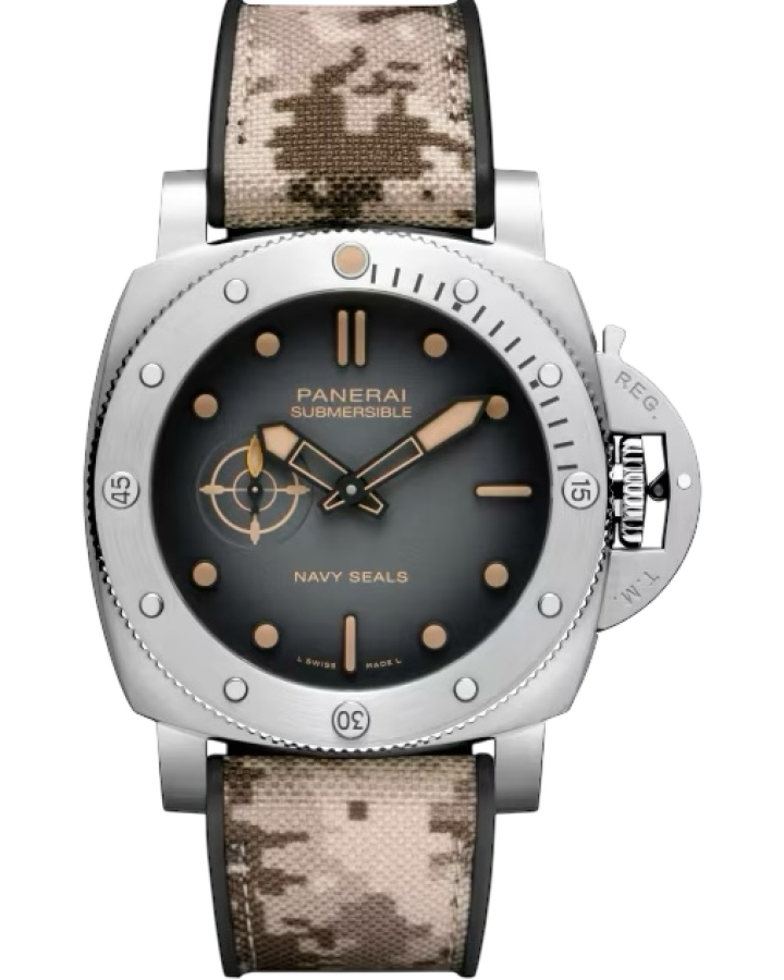 Швейцарские часы Panerai Submersible Quaranta Quattro Navy SEAL PAM01518(43831) №2