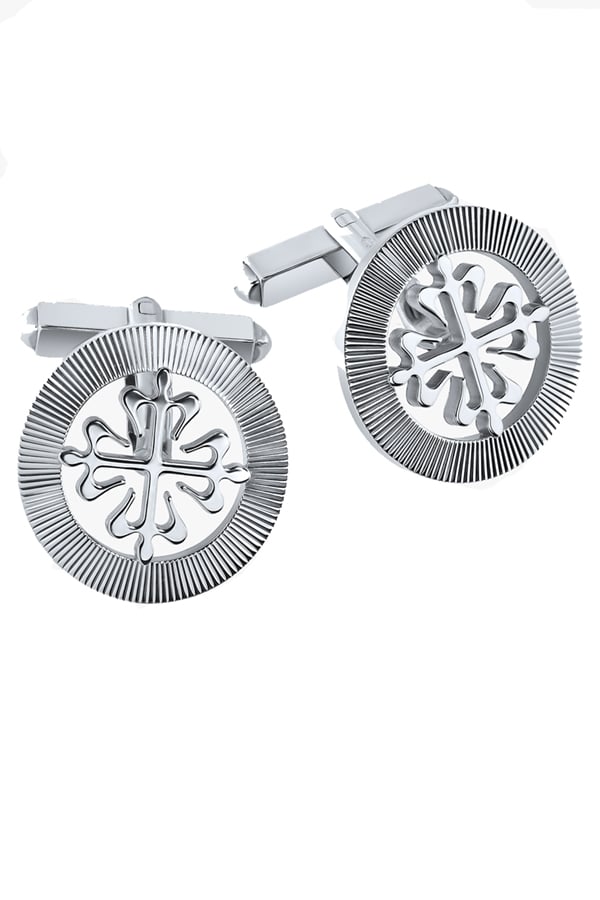 Запонки PATEK PHILIPPE Calatrava White Gold 9089G(44028) №2