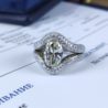 Кольцо No name Oval Diamond 2.45 ct N/VS1(44432) №3