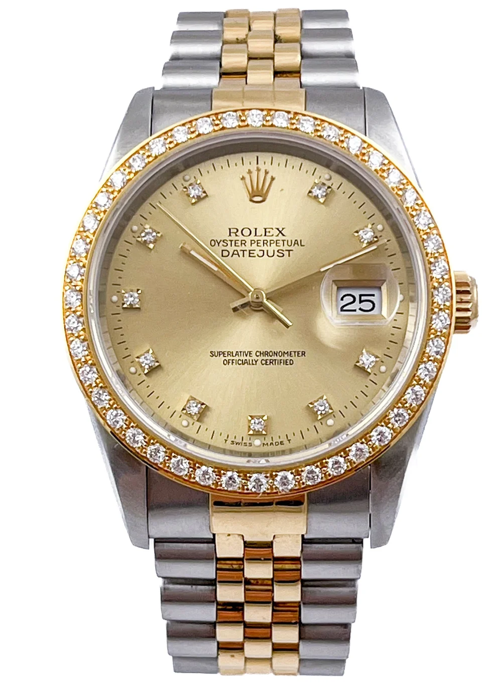 Швейцарские часы Rolex DateJust 16233(44732) №2