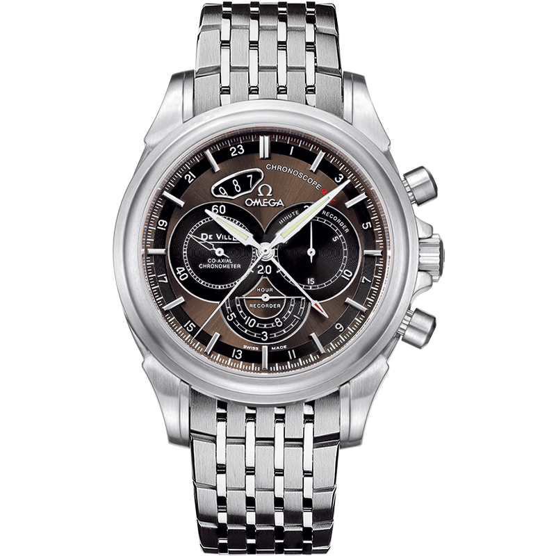 Швейцарские часы Omega De Ville GMT Chronograph 42213445213001(45076) №3