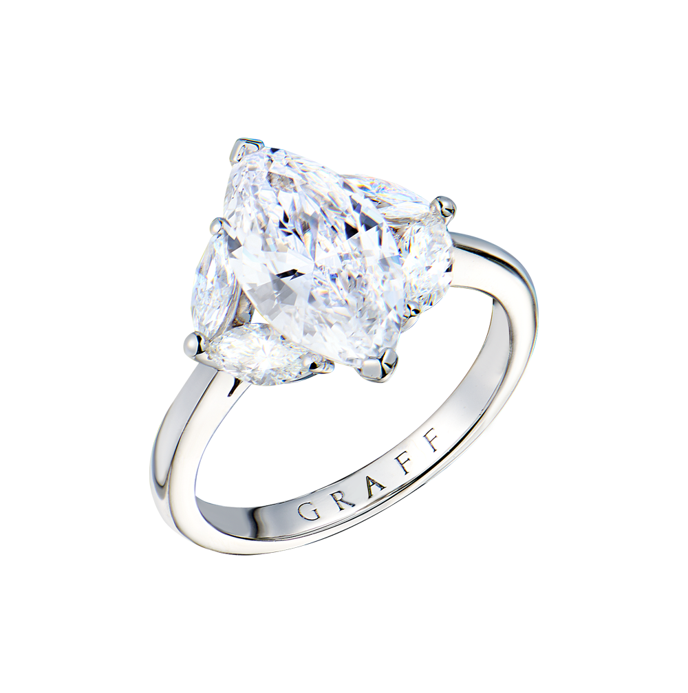 Кольцо No name Marquise Cut Diamonds Ring 2,01 D/VS2 в стиле GRAFF GIA 2166681199(45696) №5