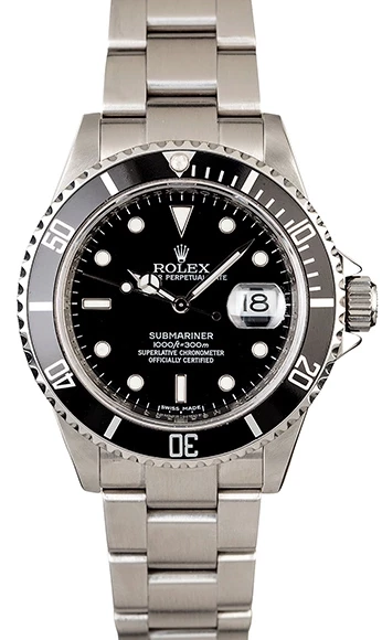 Швейцарские часы Rolex Submariner 16610(45079) №2
