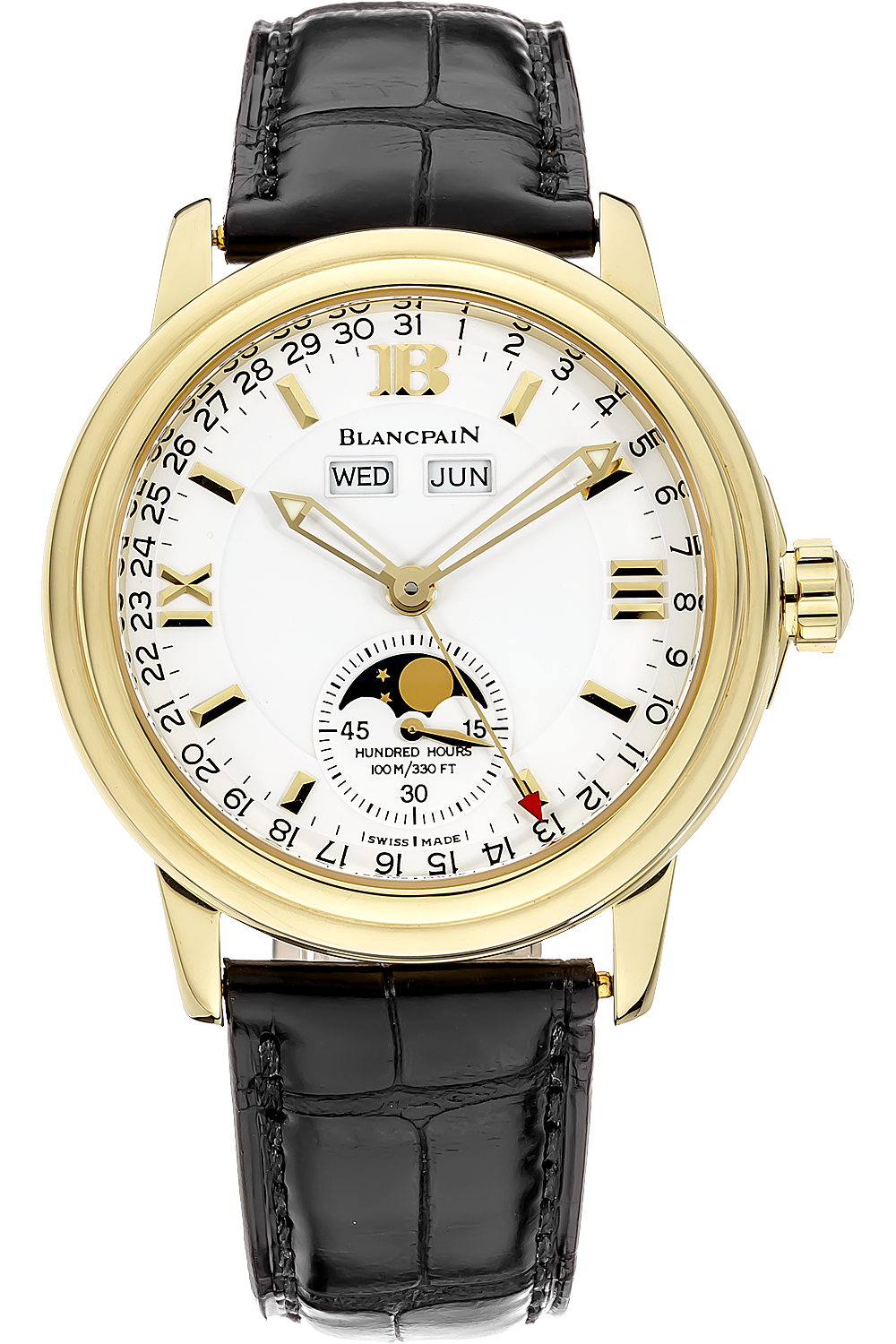 Швейцарские часы Blancpain Léman Moon Phase 2763-1418A-53(46016) №2