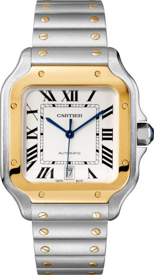 Швейцарские часы Cartier Santos de Large Model W2SA0009(45890) №7