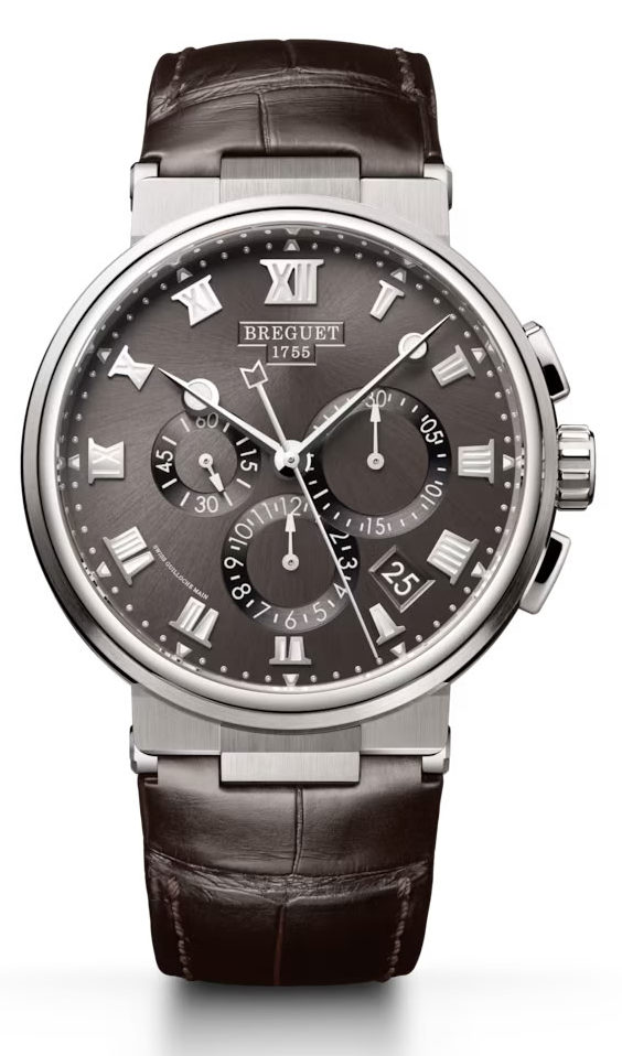 Швейцарские часы Breguet Marine Chronographe 5527TI/G2/9WV(50070) №3