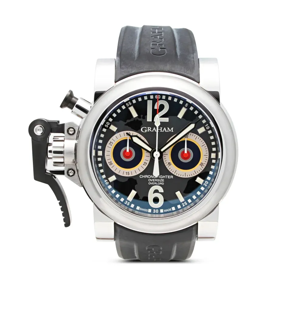 Швейцарские часы Graham Chronofighter Oversize Overlord Chronograph 20VAS.S02A.K10B(50570) №2