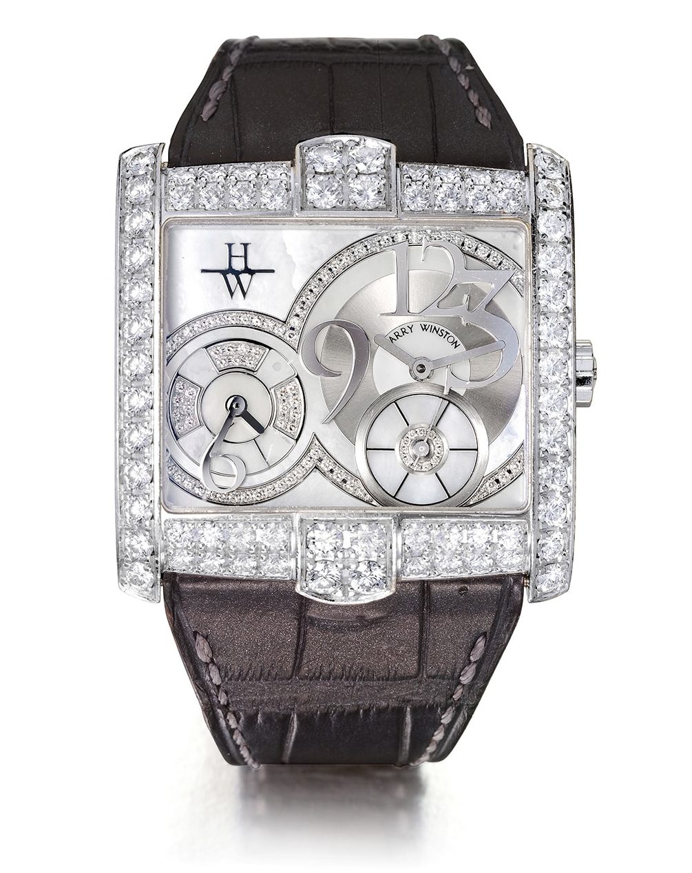 Швейцарские часы Harry Winston Avenue Squared Lady 350/LQTZWL.MKD2/00(50584) №2
