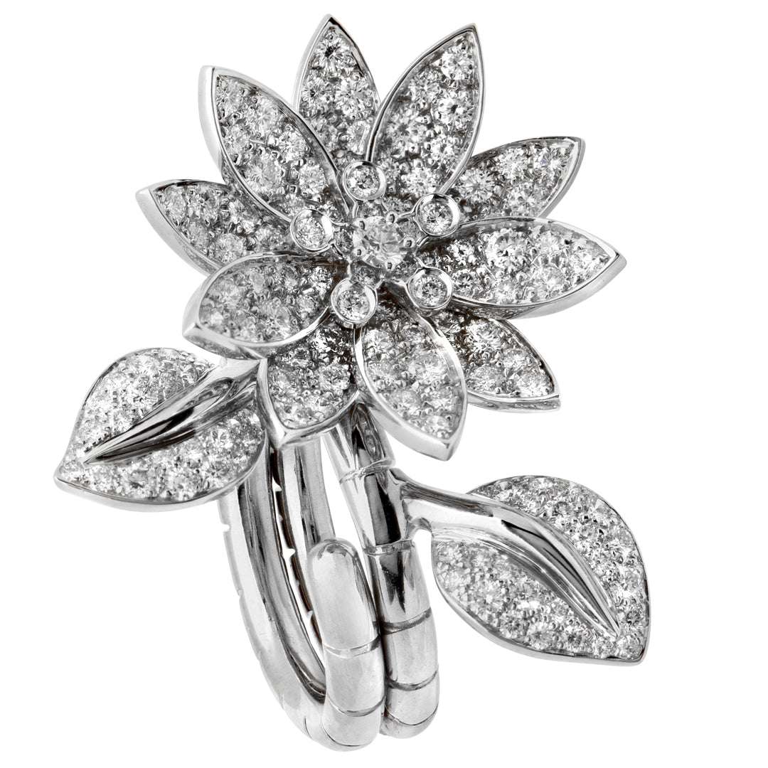  Van Cleef & Arpels Lotus Between The Finger Ring VCARP1ND00(50549) №4