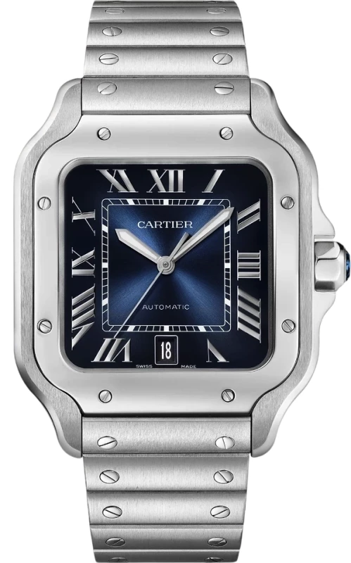Швейцарские часы Cartier Santos de Large Model WSSA0071(50815) №4