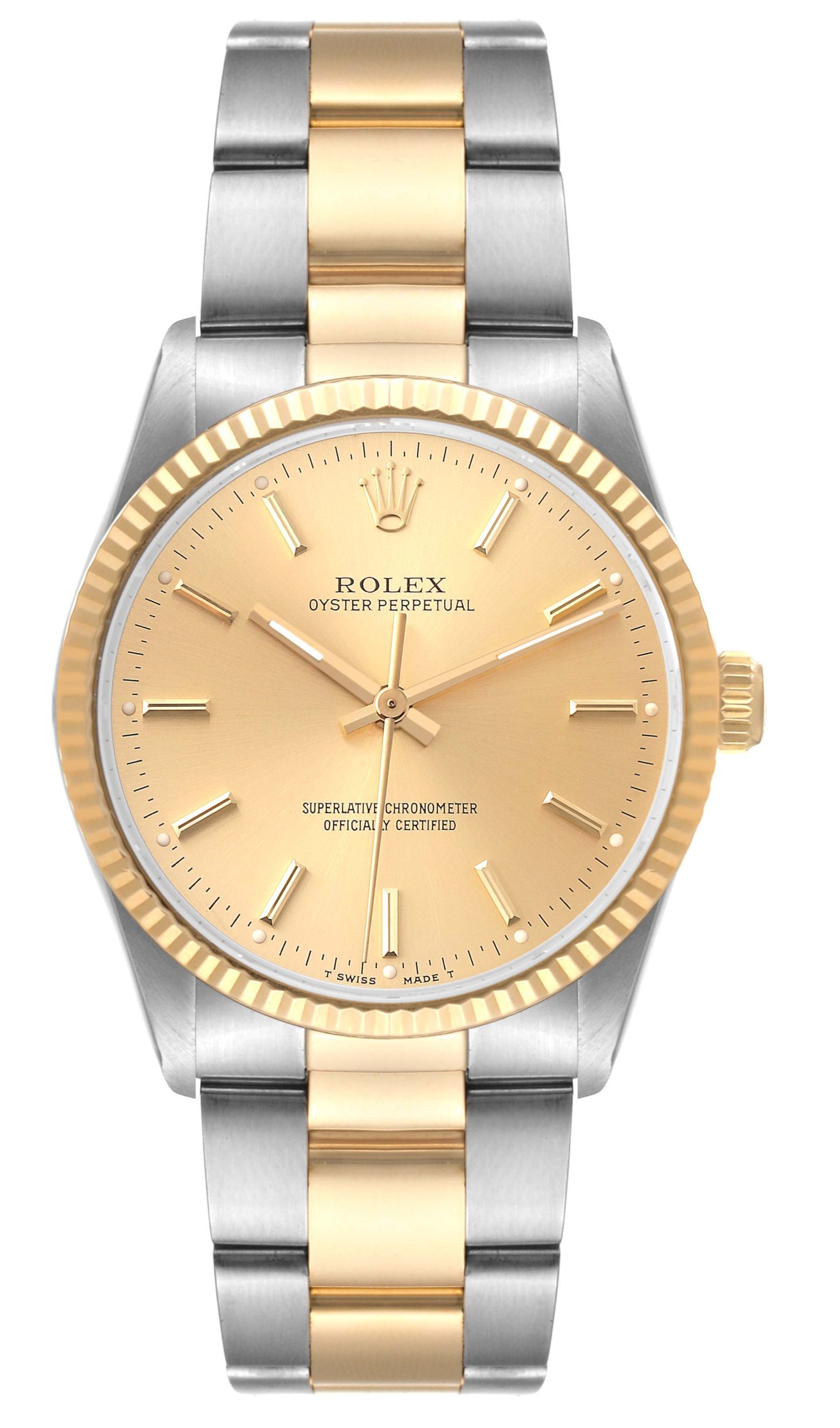Швейцарские часы Rolex Oyster Perpetual NoDate 14233(50245) №2